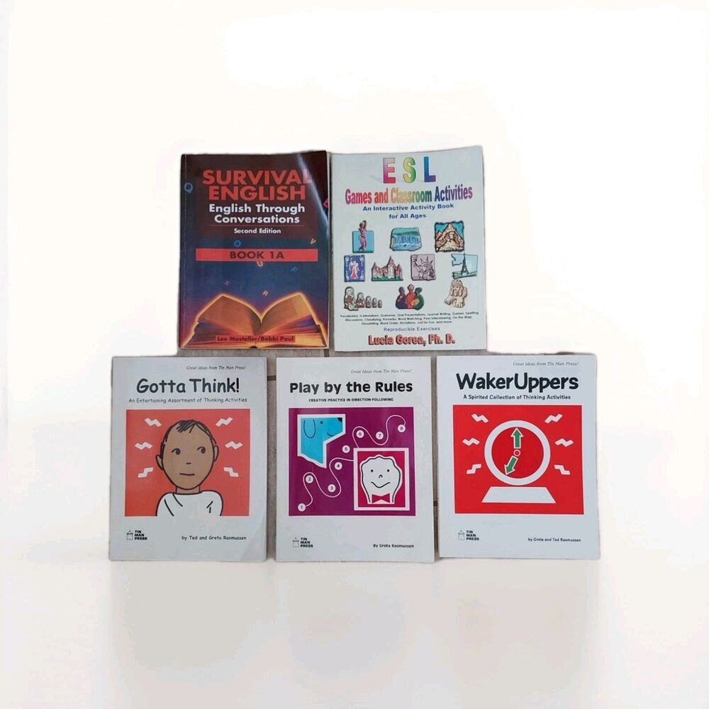 5 Classroom Books Survival English 1A - Great Ideas From Tin Man Press (3) - ESL
